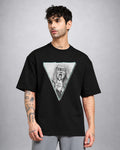 The Lick psychedelic trippy T-shirt oversized fit with surreal graphic by Opium Valley