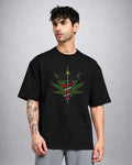 Tree of Life psychedelic trippy T-shirt oversized fit by Opium Valley