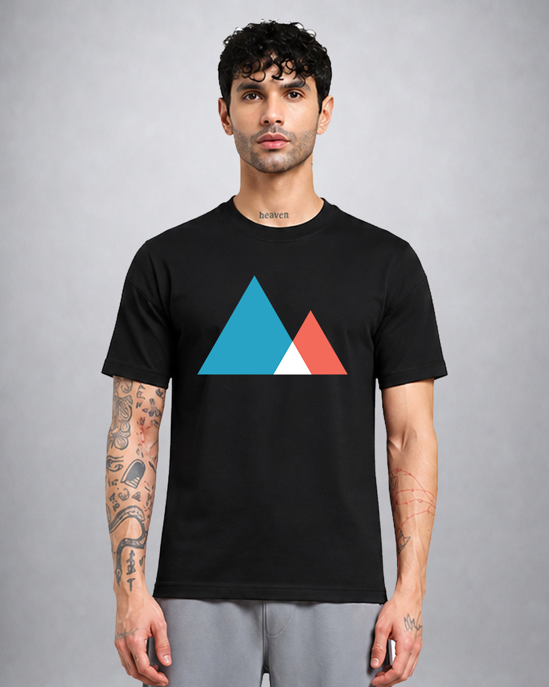 Valley psychedelic trippy T-shirt regular fit by Opium Valley