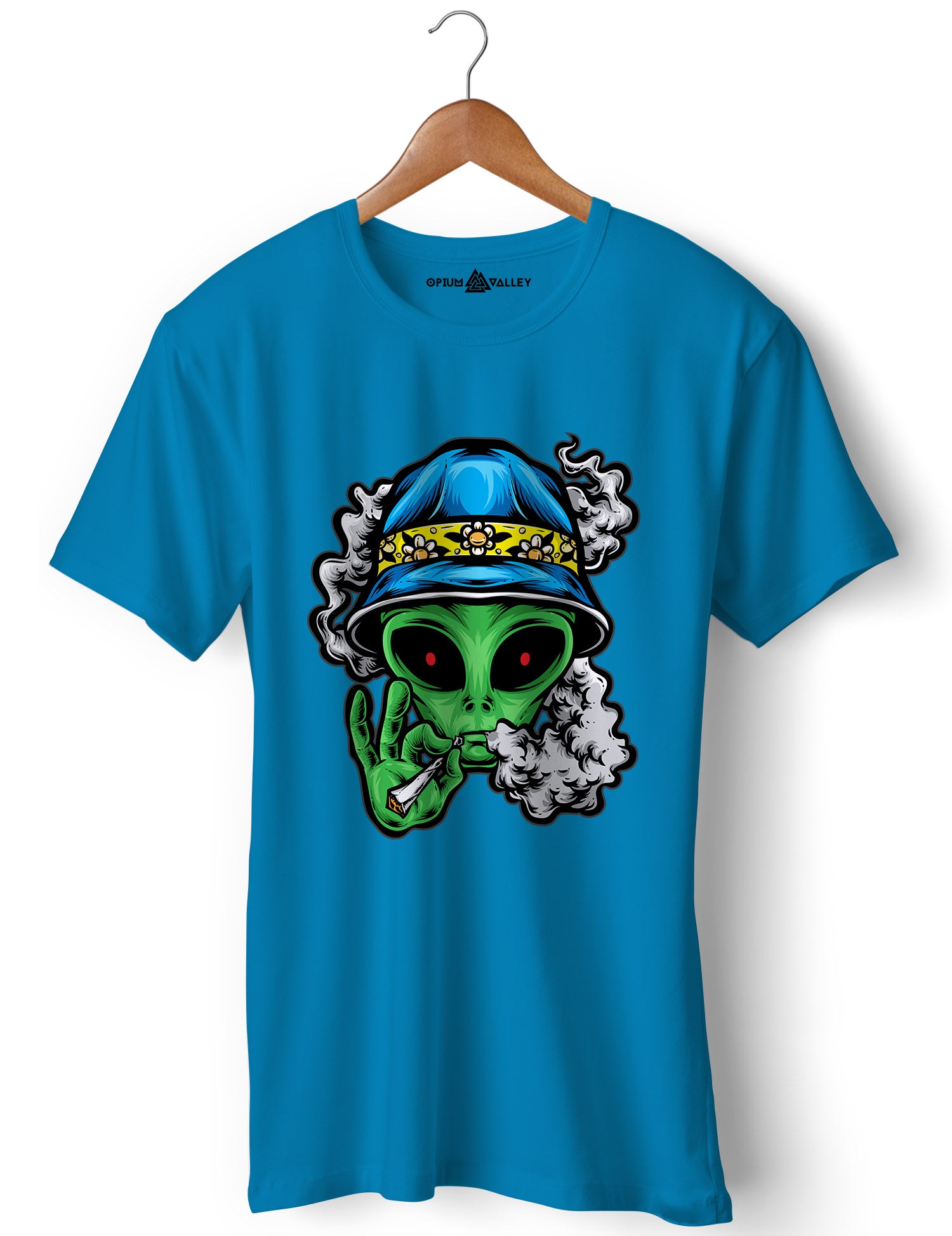 Stoner Alien - Round Neck T-Shirt