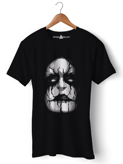 Black Metal  - Round Neck T-Shirt - Opium Valley