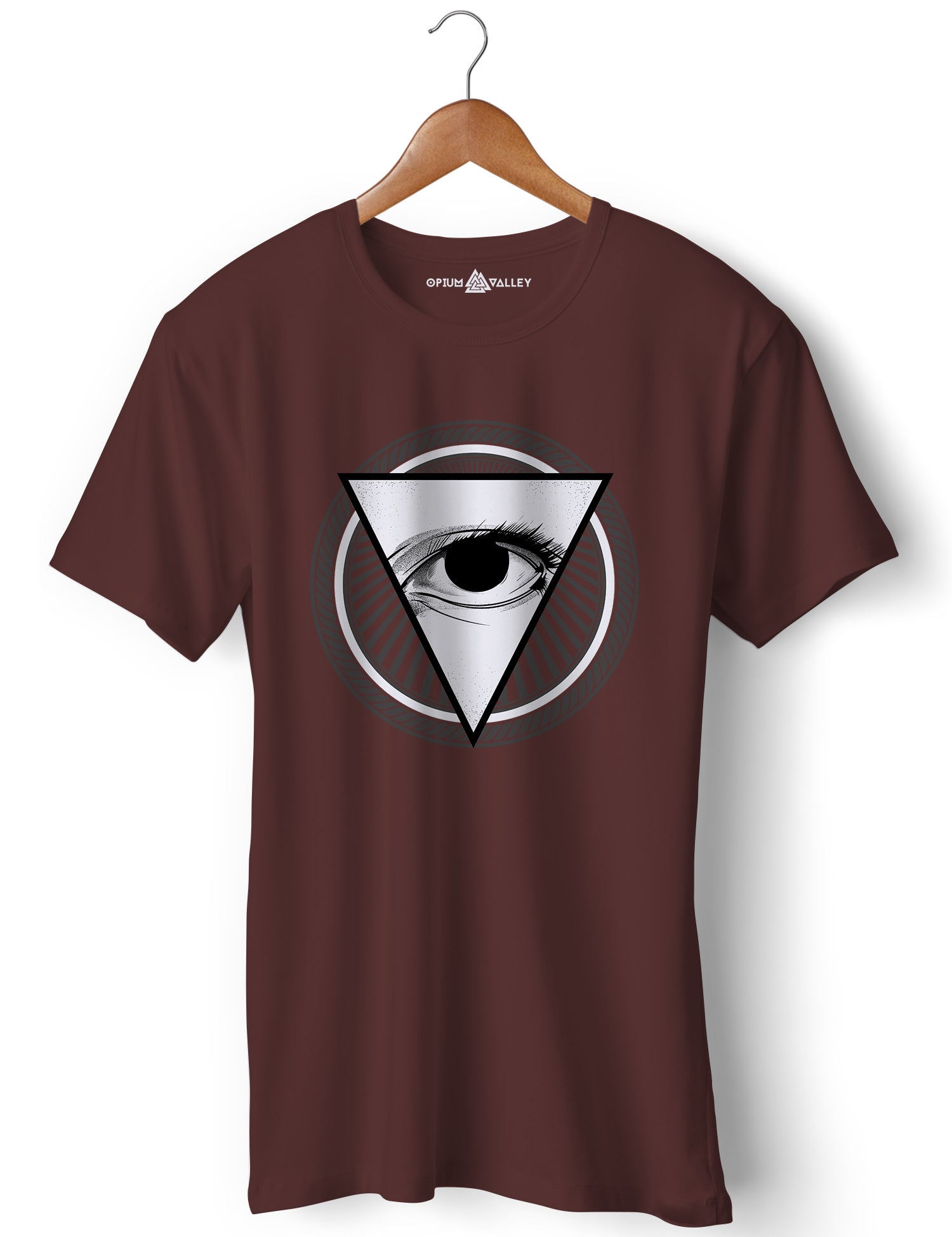 Men's Conspiracy Graphic T-Shirt - Eye-catching Conspiracy Design