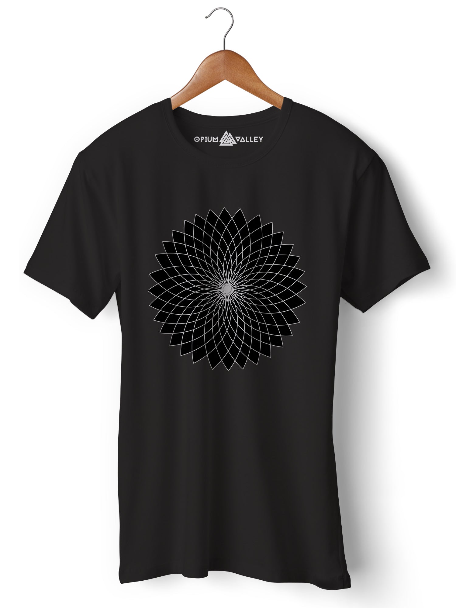 illusion- Round Neck T-Shirt - Opium Valley