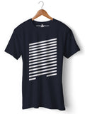 Men's Minimal Psychedelic Graphic T-Shirt - Subtle and Clean Design