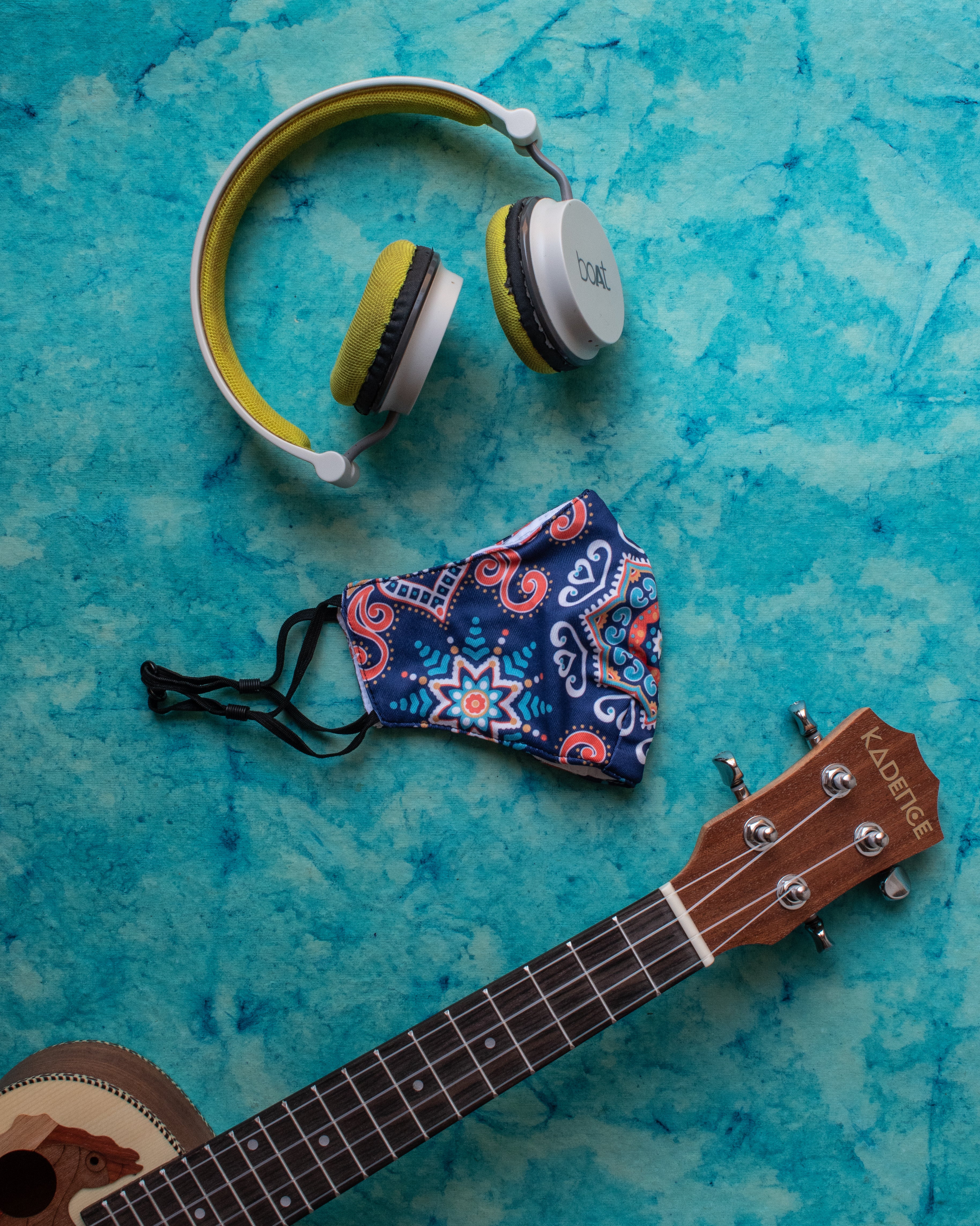 Designer Face Mask (3-layer with filter pocket): RITUAL