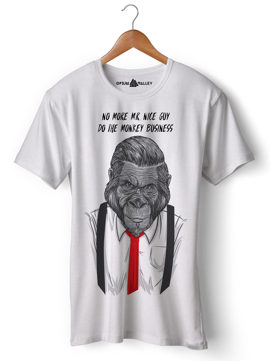 Slick Ape - Round Neck T-Shirt