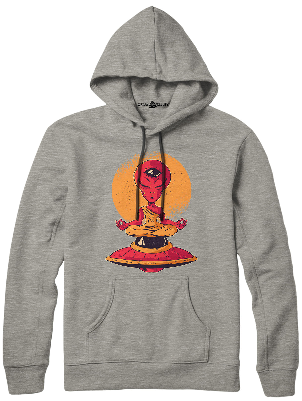 Alien Meditation - Hoodie - Opium Valley