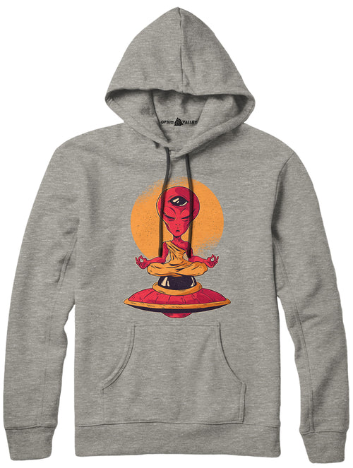 Alien Meditation - Hoodie - Opium Valley