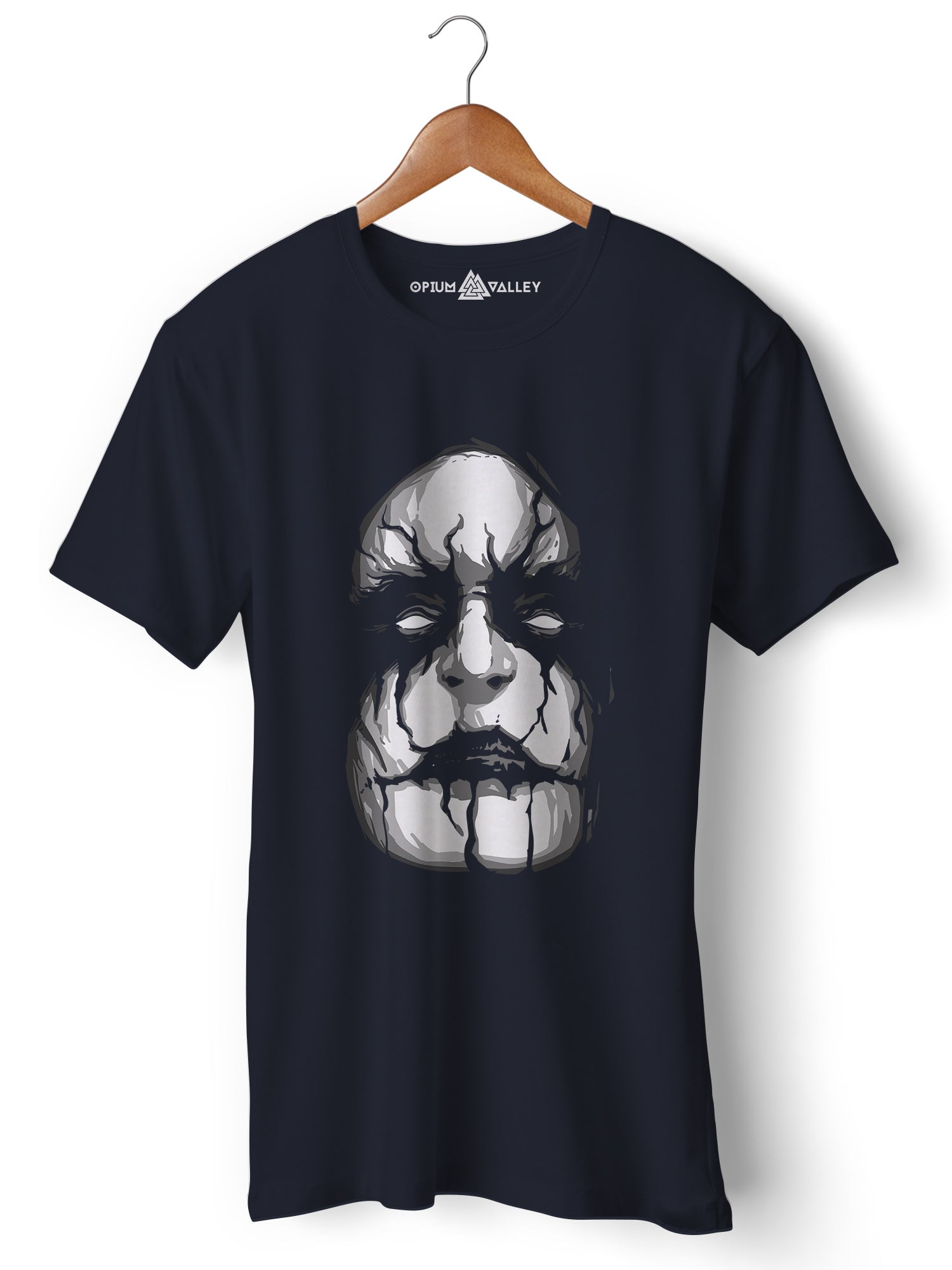 Black Metal  - Round Neck T-Shirt - Opium Valley