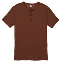 Brown - Henley T-Shirt - Opium Valley