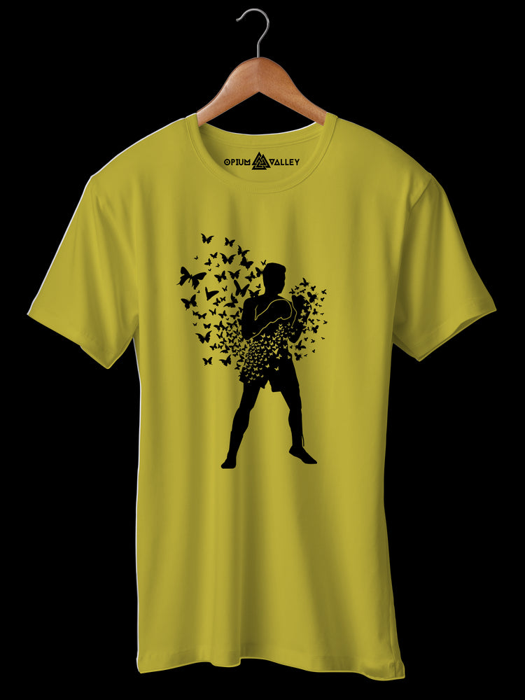 The Butterfly Effect - Round Neck T-Shirt - Opium Valley