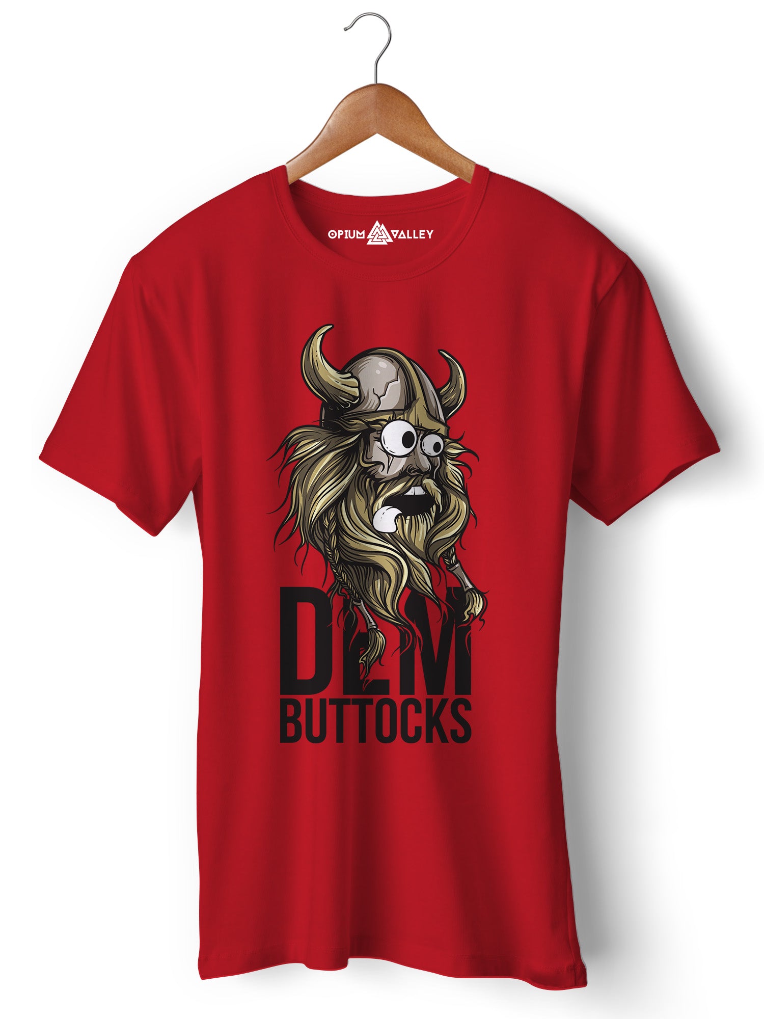 Dem Buttocks - Round Neck T-Shirt - Opium Valley
