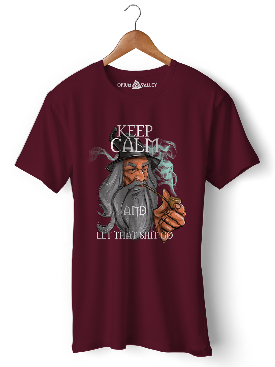 Let That Shit Go - Round Neck T-Shirt