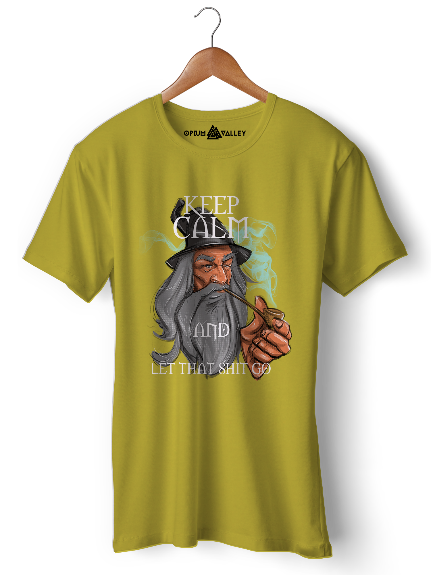 Let That Shit Go - Round Neck T-Shirt - Opium Valley