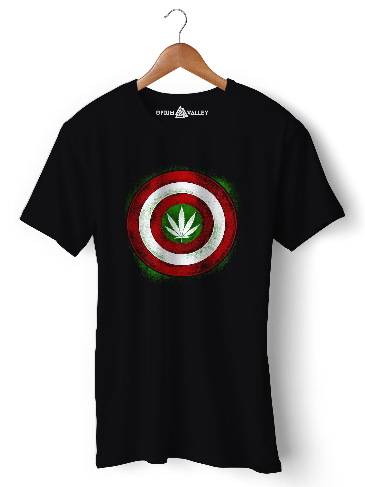 Captain Kush - Round Neck T-Shirt - Opium Valley