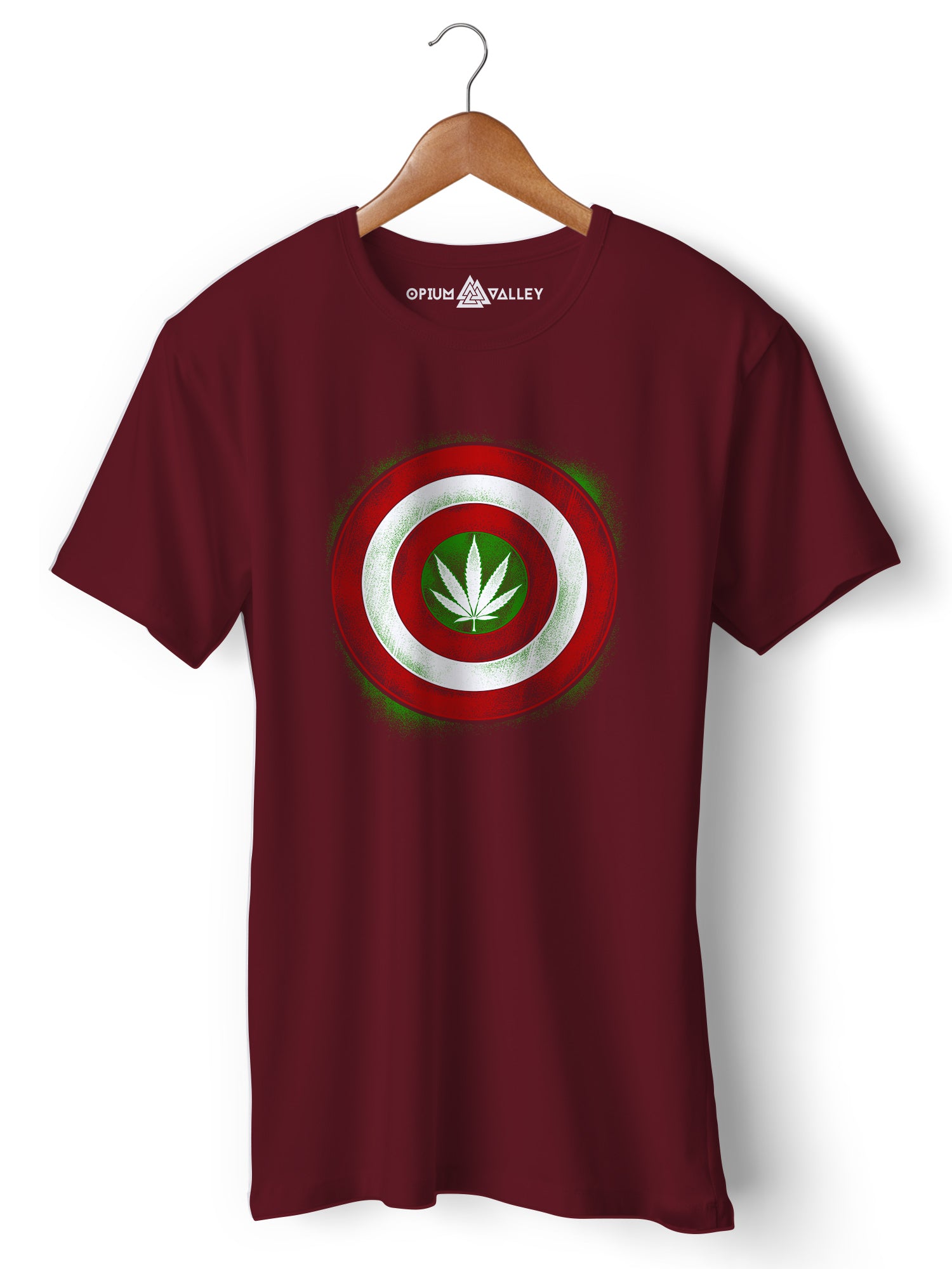 Captain Kush - Round Neck T-Shirt - Opium Valley