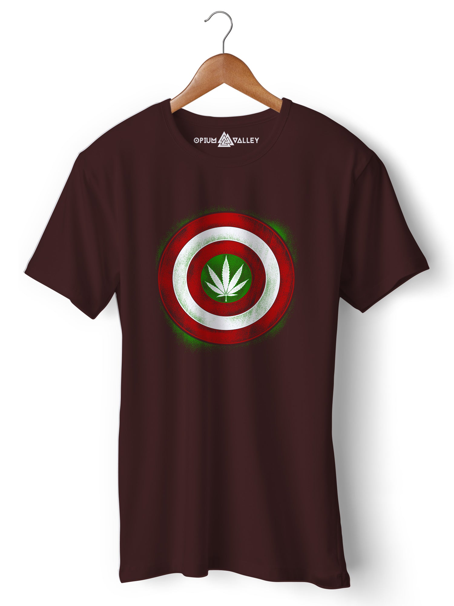 Captain Kush - Round Neck T-Shirt - Opium Valley