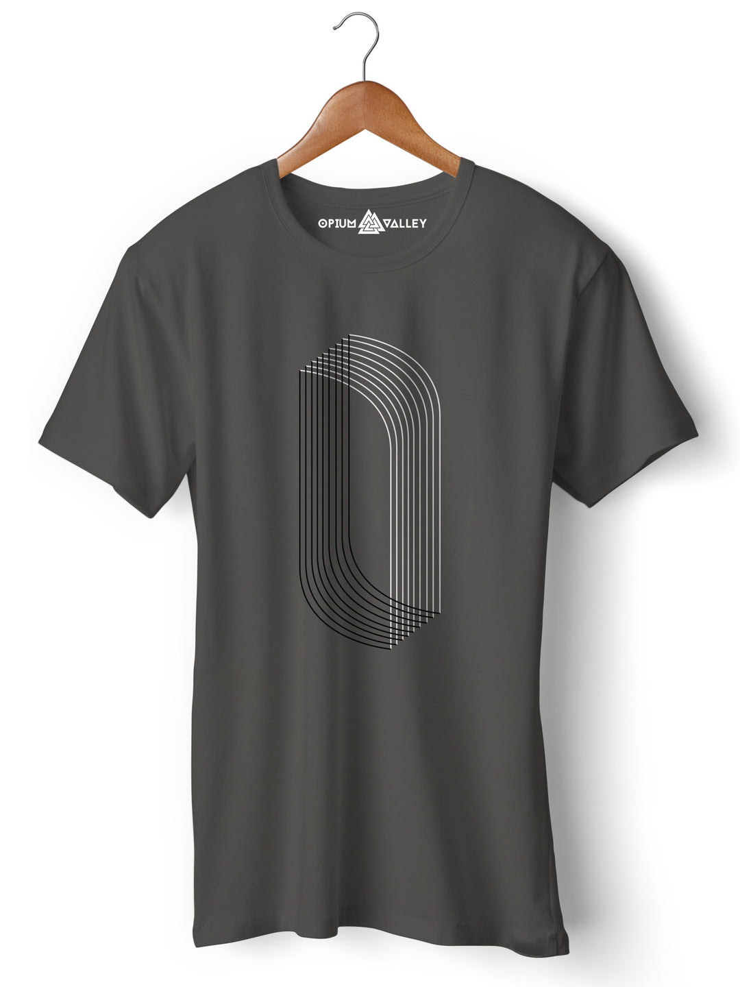 Overlap - Round Neck T-Shirt - Opium Valley