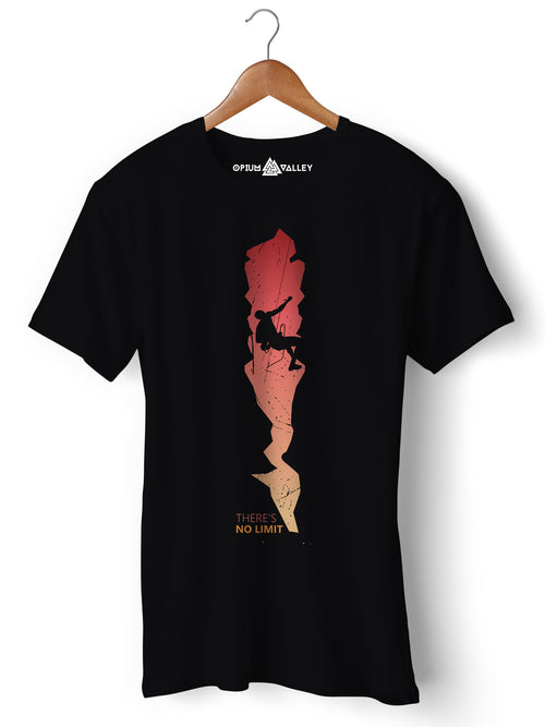Climb - Round Neck T-Shirt - Opium Valley