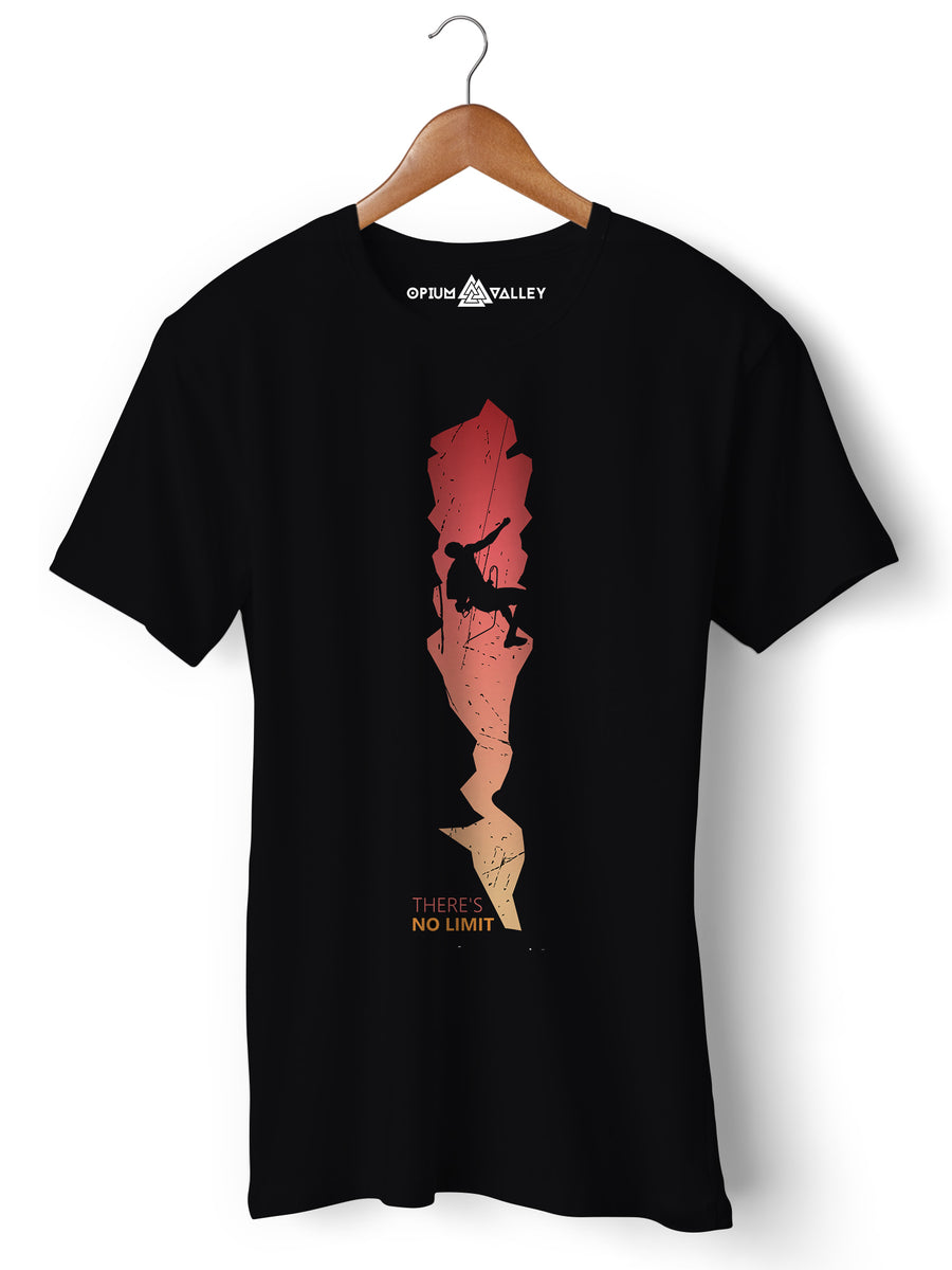 Climb - Round Neck T-Shirt
