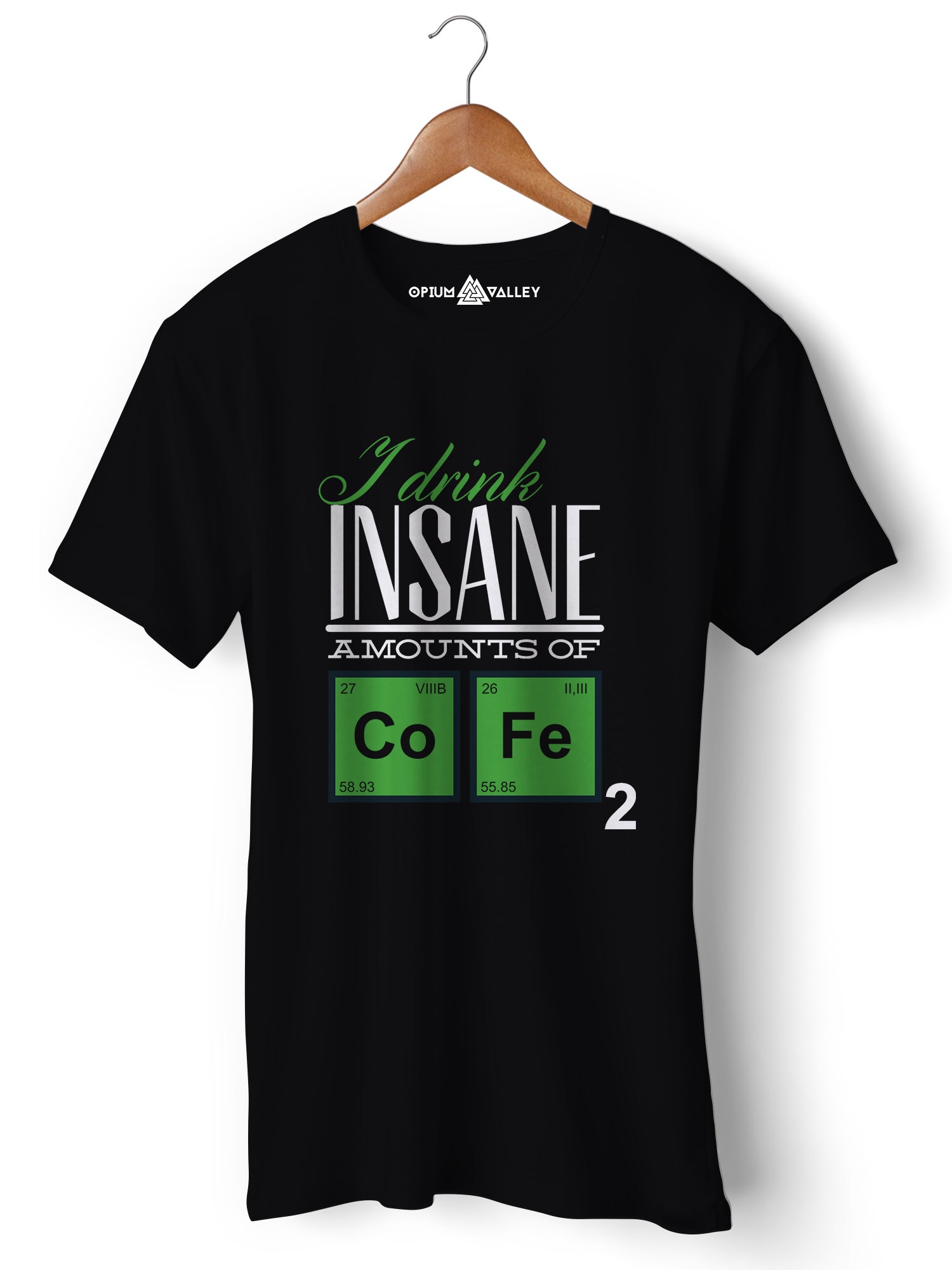 More Coffee  - Round Neck T-Shirt - Opium Valley