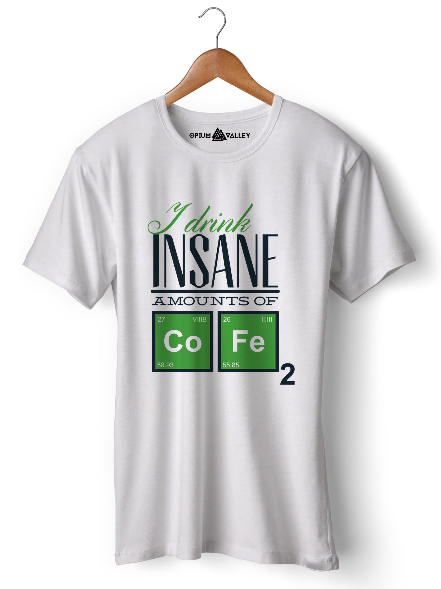 More Coffee  - Round Neck T-Shirt - Opium Valley
