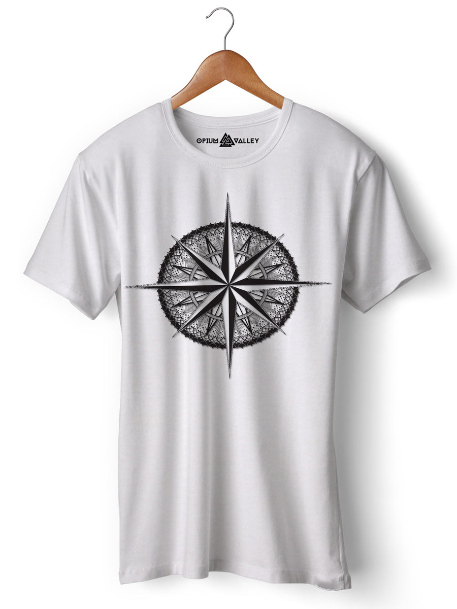 Compass - Round Neck T-Shirt