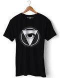 Men's Conspiracy Graphic T-Shirt - Eye-catching Conspiracy Design