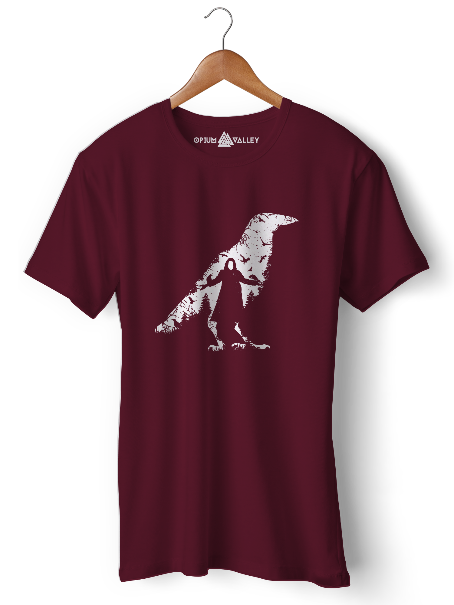 Crowley - Round Neck T-Shirt - Opium Valley