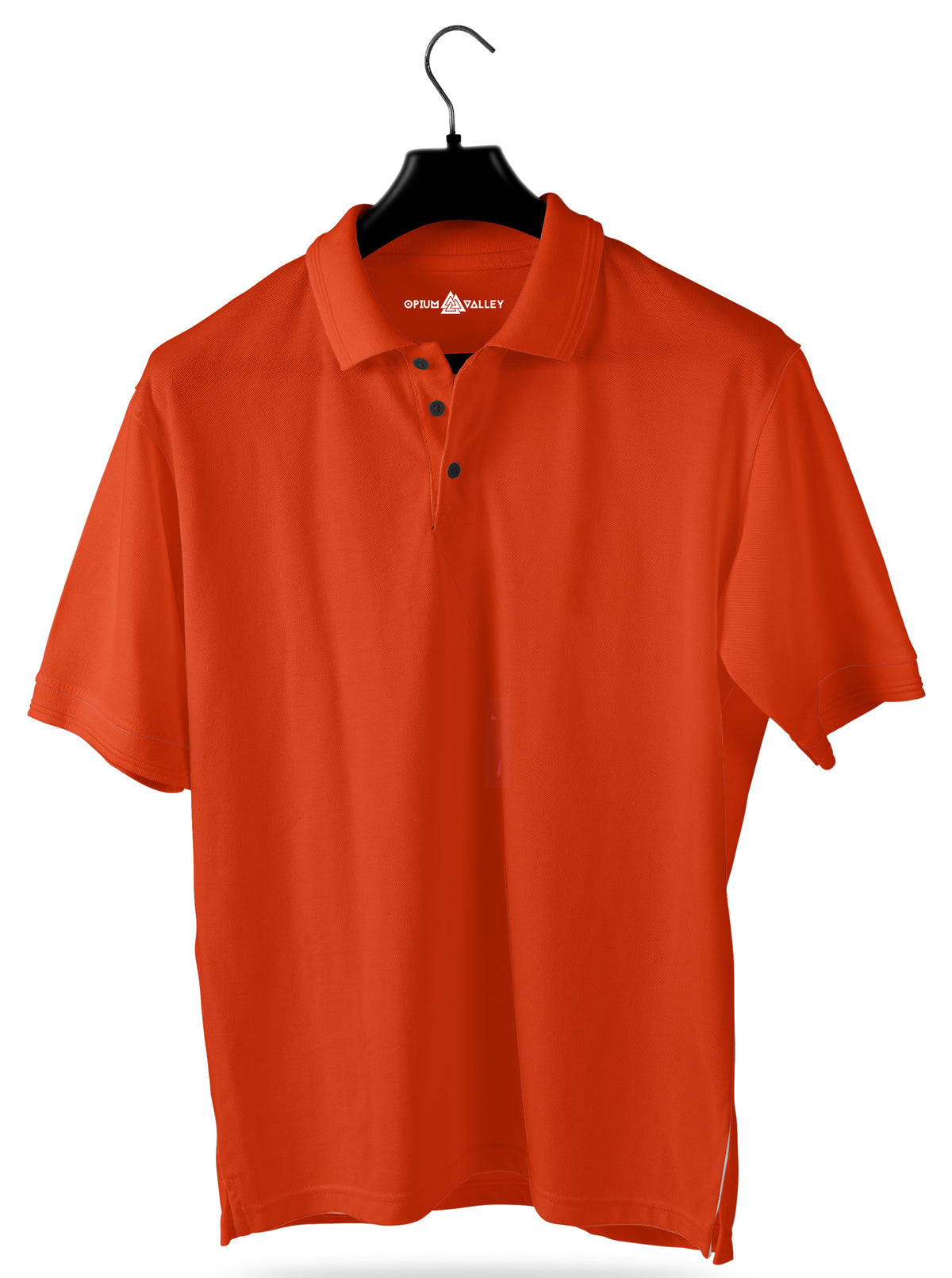 Dark Orange- Polo T-shirt - Opium Valley