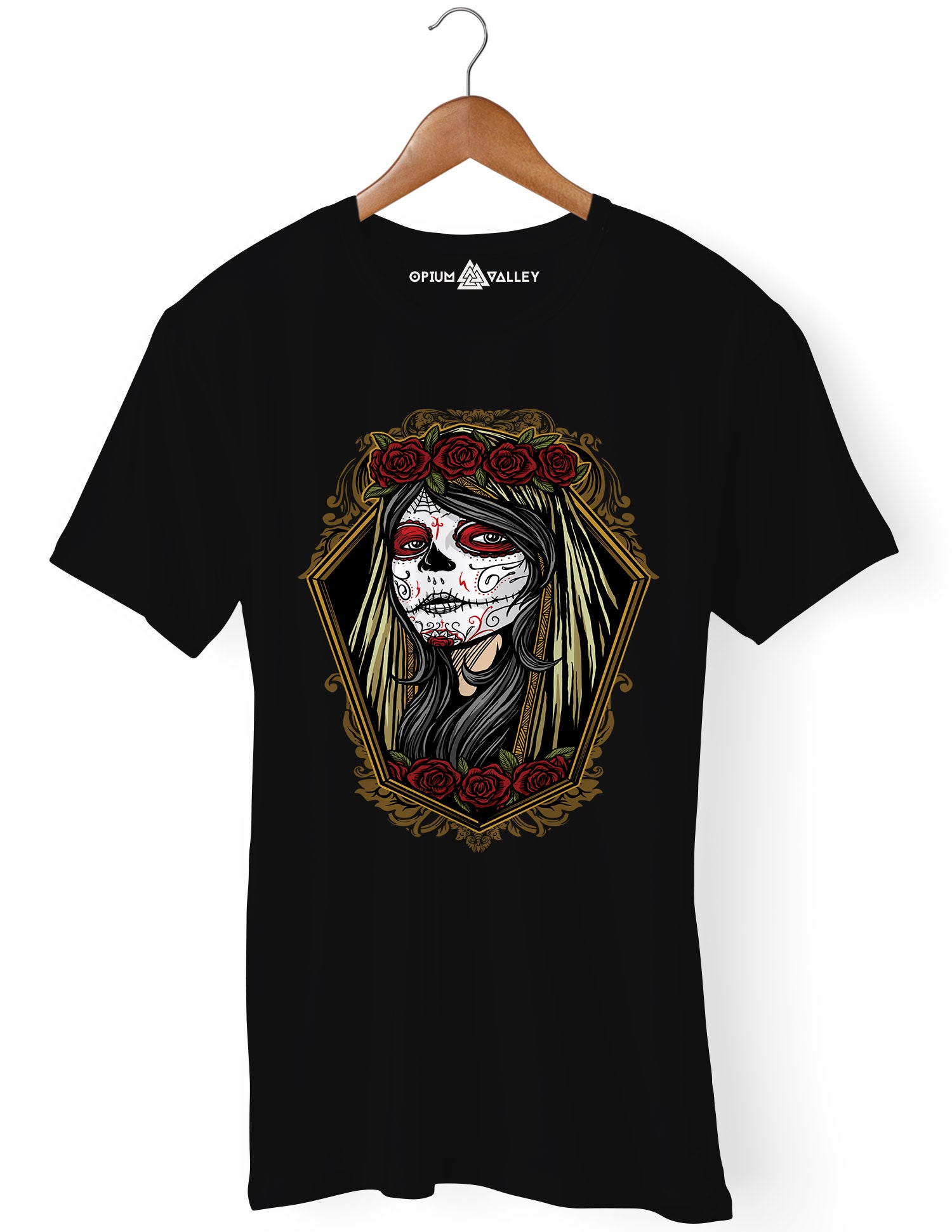 Dia De Los Muertos - Round Neck T-Shirt