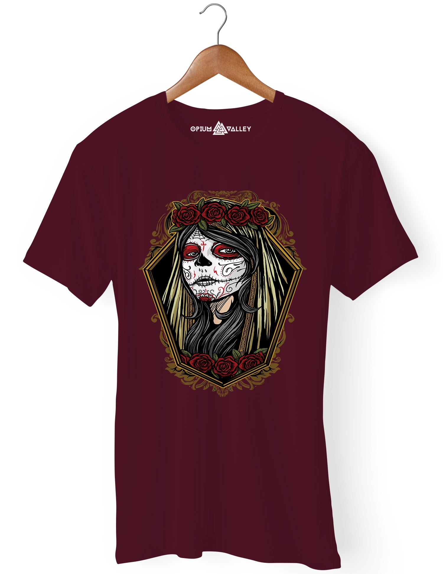 Dia De Los Muertos - Round Neck T-Shirt