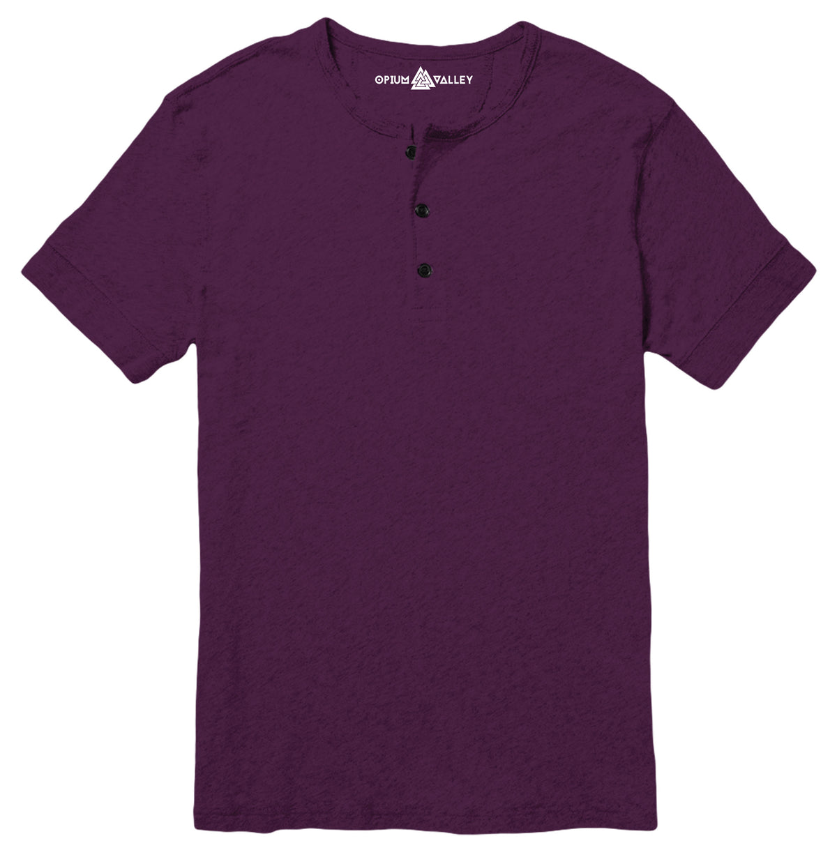 Deep Purple - Henley T-Shirt - Opium Valley