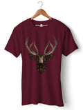 Psychedelic Deer T-shirt - Graceful Animal Art