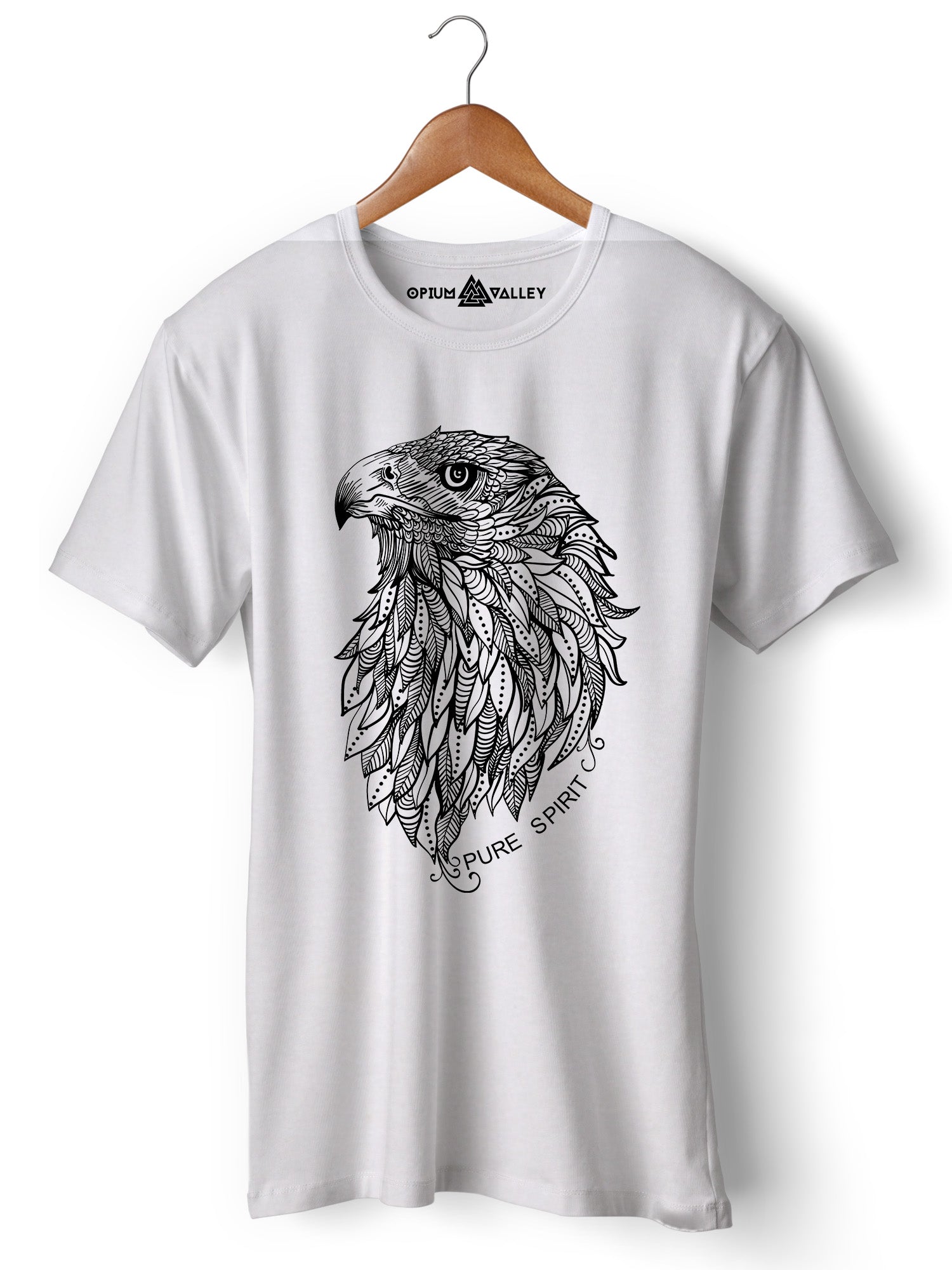 Eagle - Round Neck T-Shirt - Opium Valley