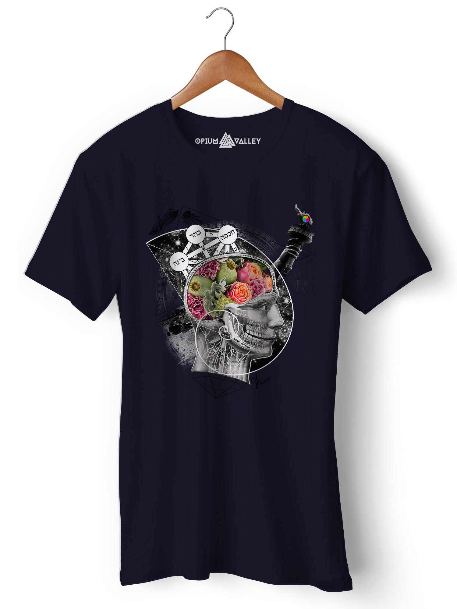Enlightenment - Round Neck T-Shirt - Opium Valley
