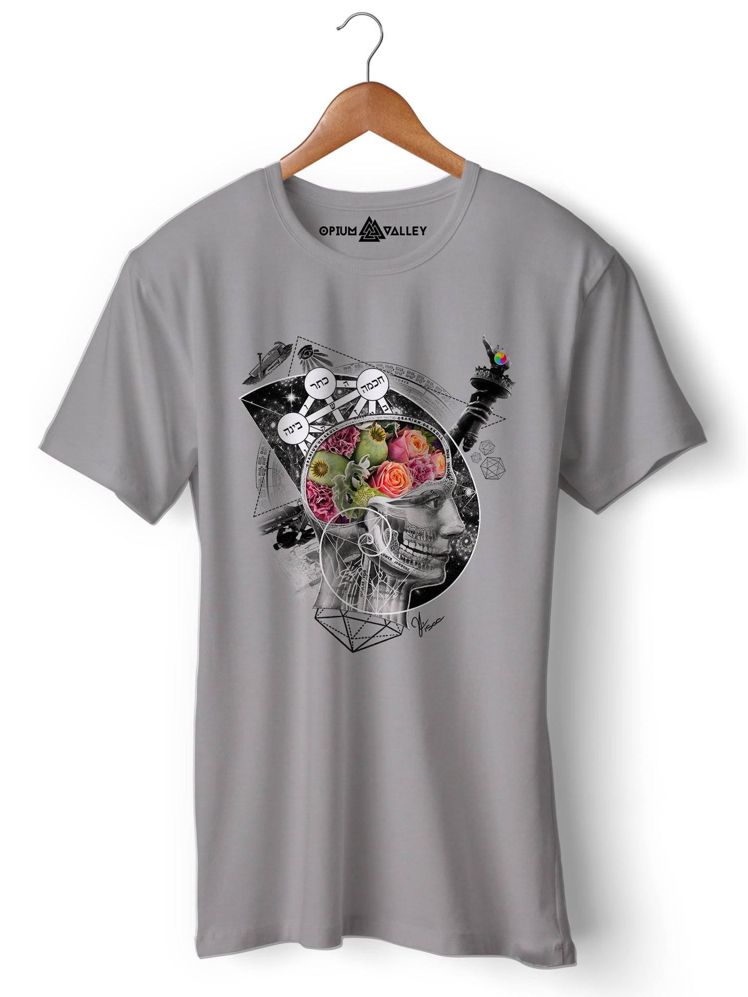 Enlightenment - Round Neck T-Shirt - Opium Valley