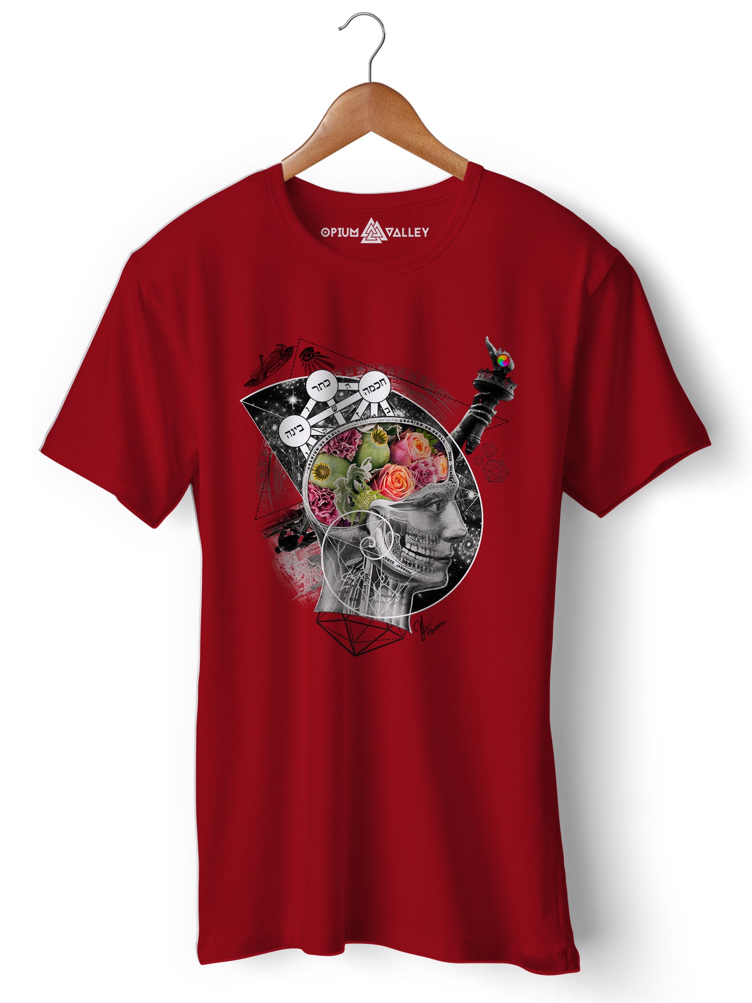 Enlightenment - Round Neck T-Shirt - Opium Valley