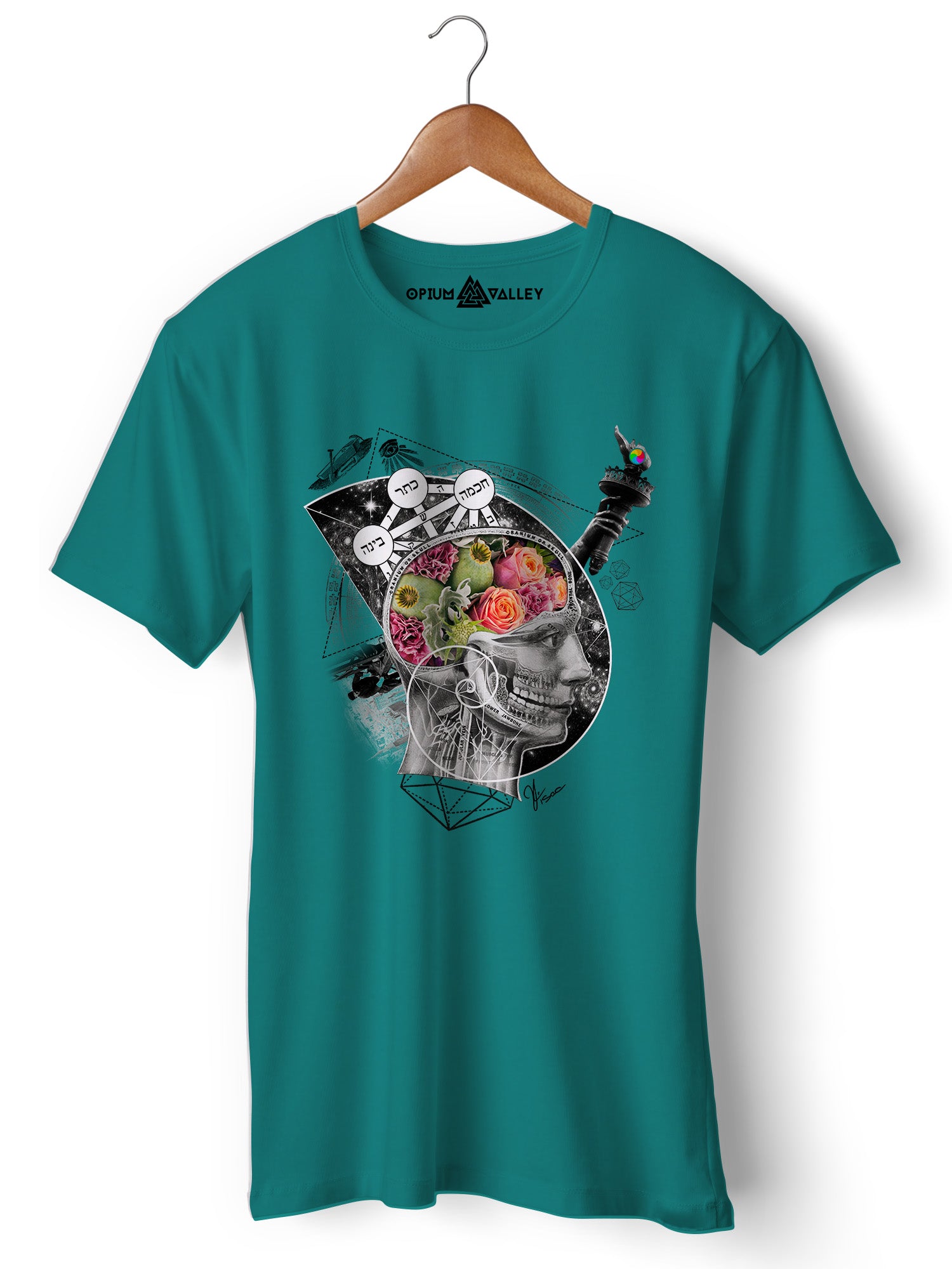 Enlightenment - Round Neck T-Shirt - Opium Valley