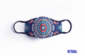 Designer Face Mask (3-layer with filter pocket): RITUAL
