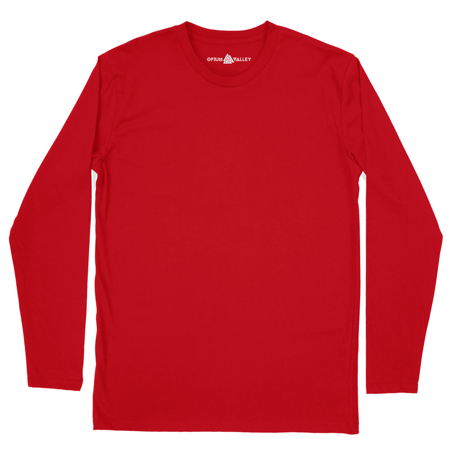 Red - Full Sleeve T-Shirt
