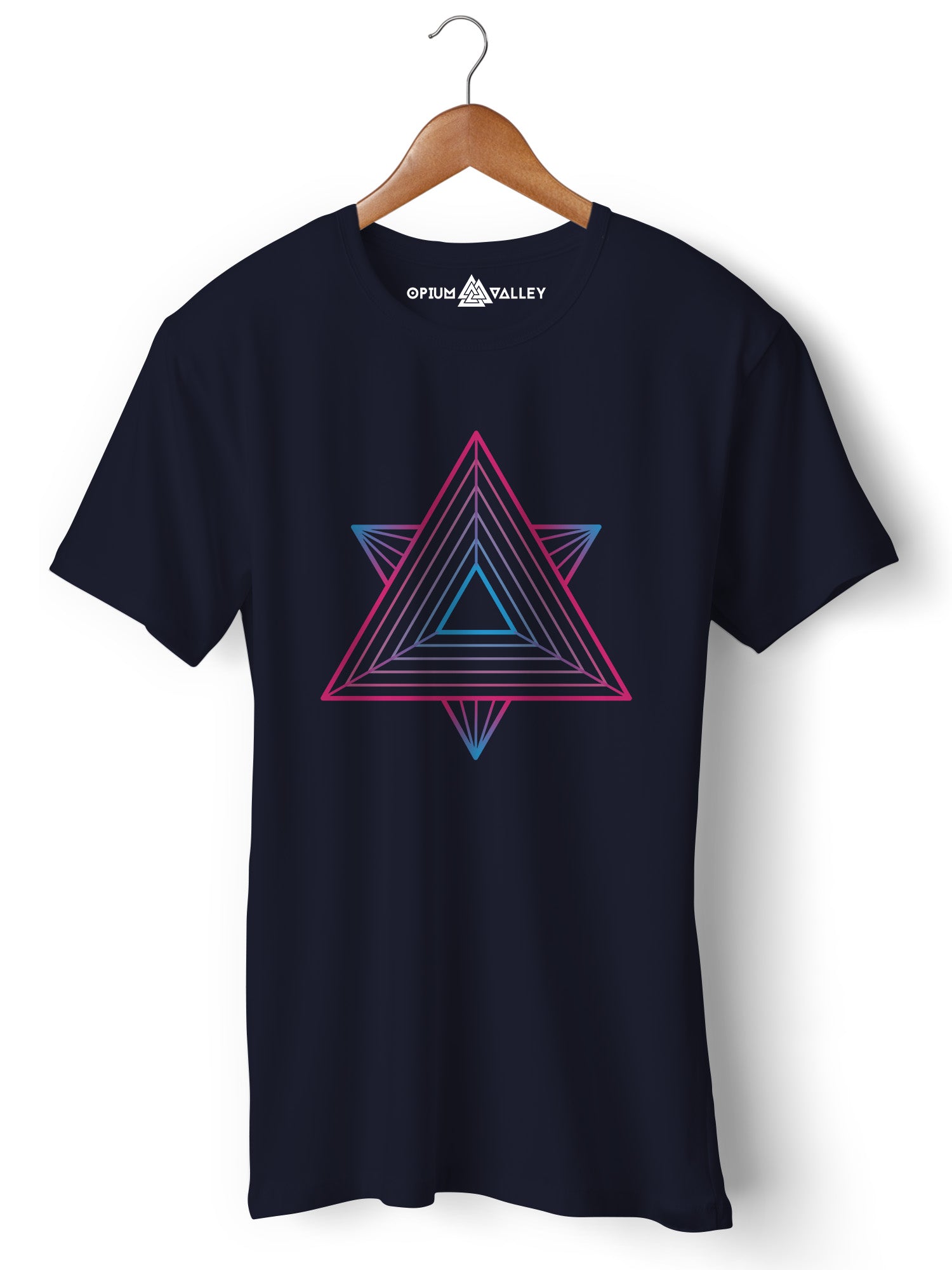 Men's Dimension Graphic T-Shirt - Complex Abstract Design