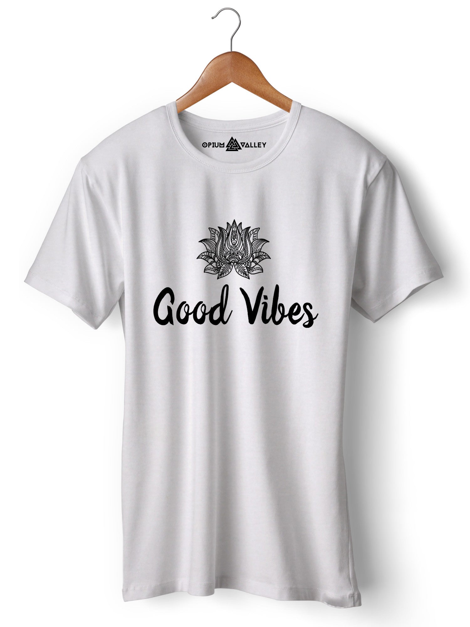 Men's Good Vibes Graphic T-Shirt - Cheerful and Positive Design