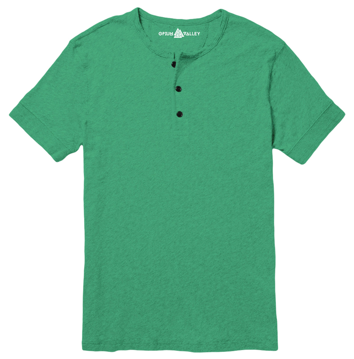 Stump Green - Henley T-Shirt - Opium Valley