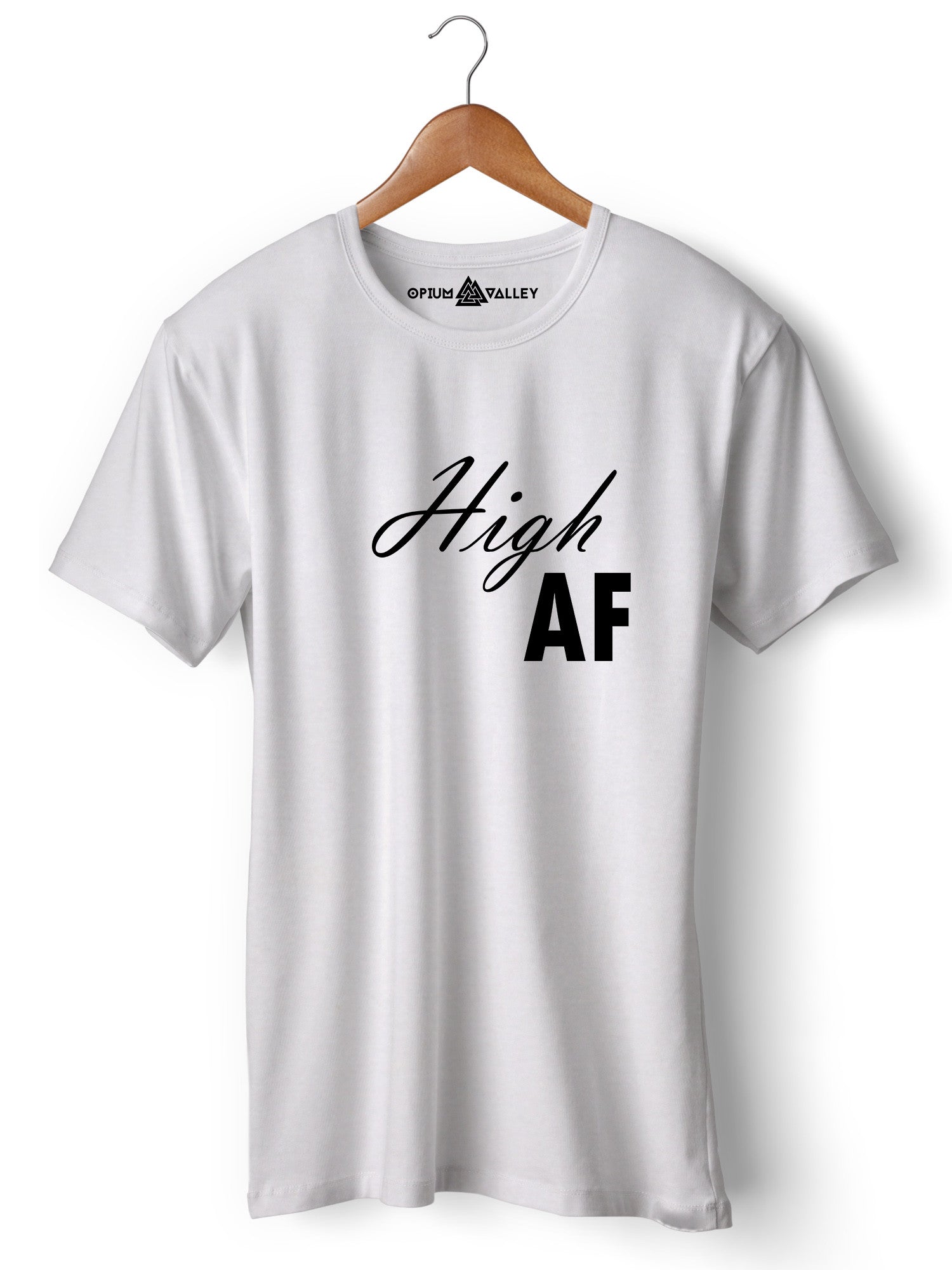 High AF - Round Neck T-Shirt - Opium Valley