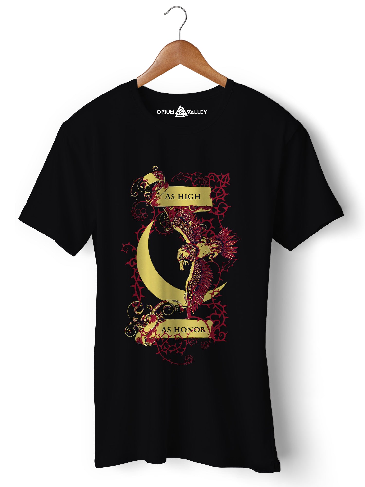 Honor - Round Neck T-Shirt - Opium Valley
