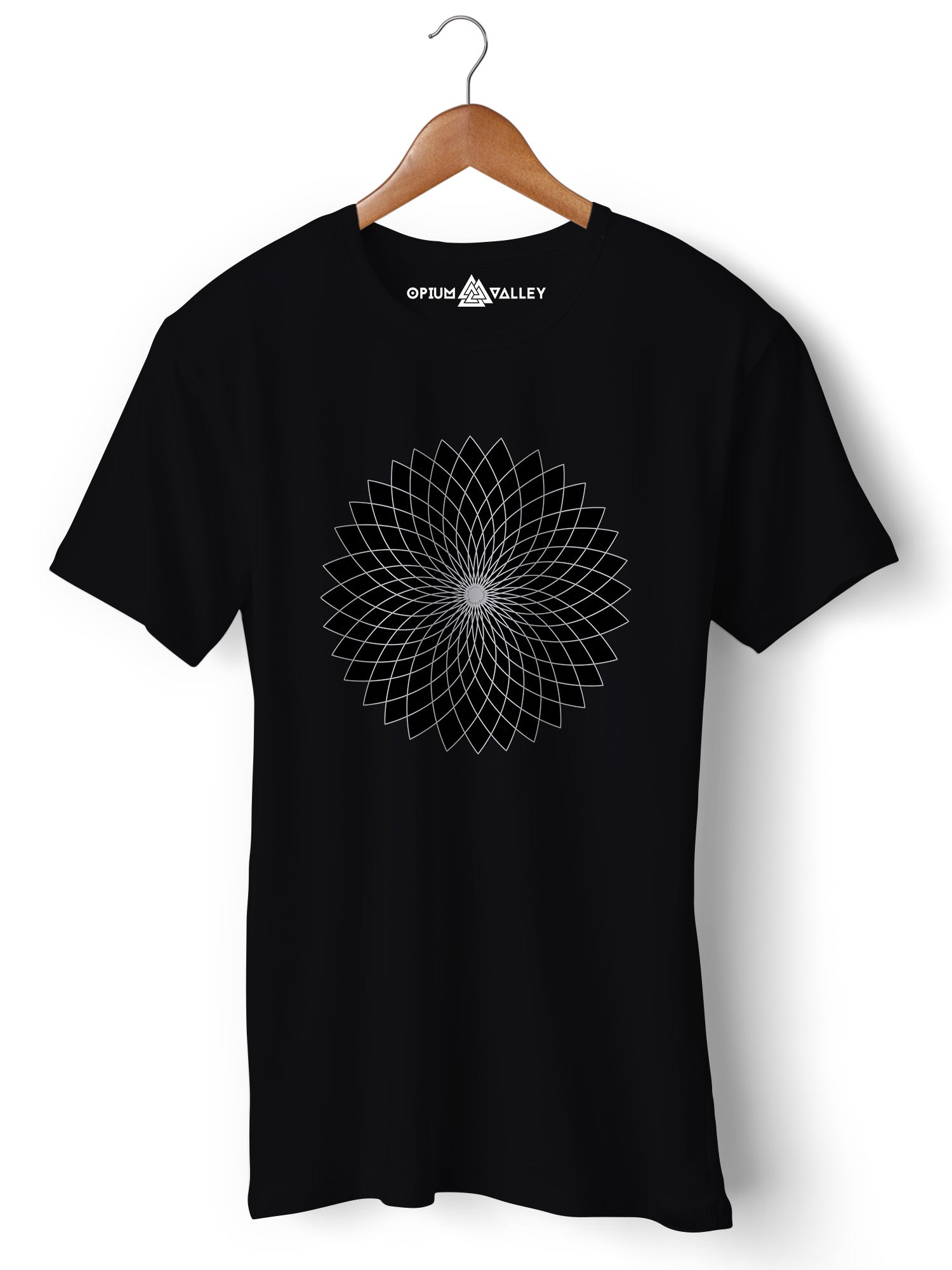 illusion- Round Neck T-Shirt - Opium Valley
