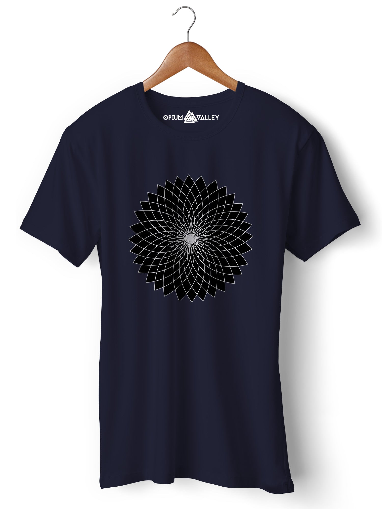 illusion- Round Neck T-Shirt - Opium Valley