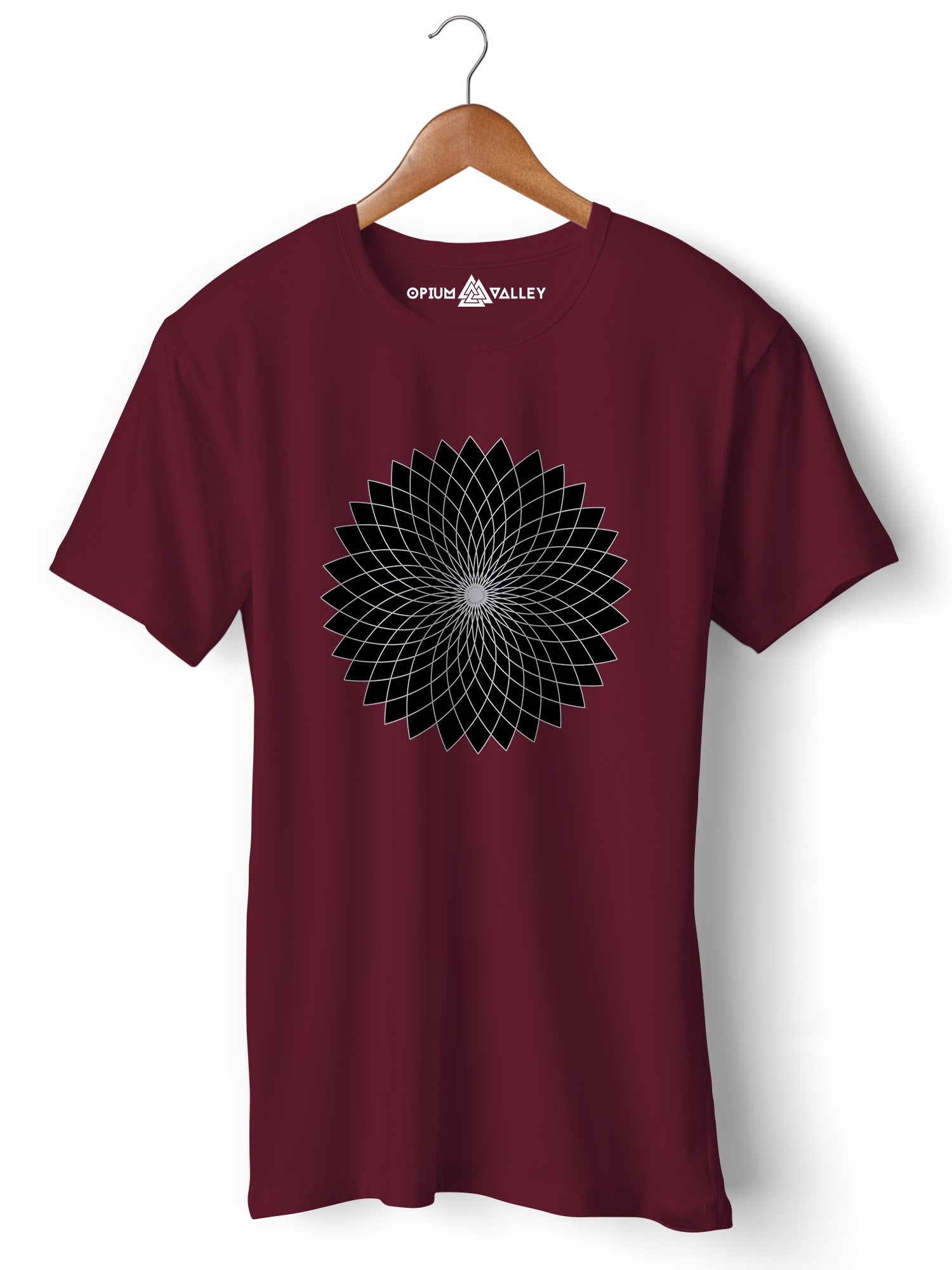 illusion- Round Neck T-Shirt - Opium Valley