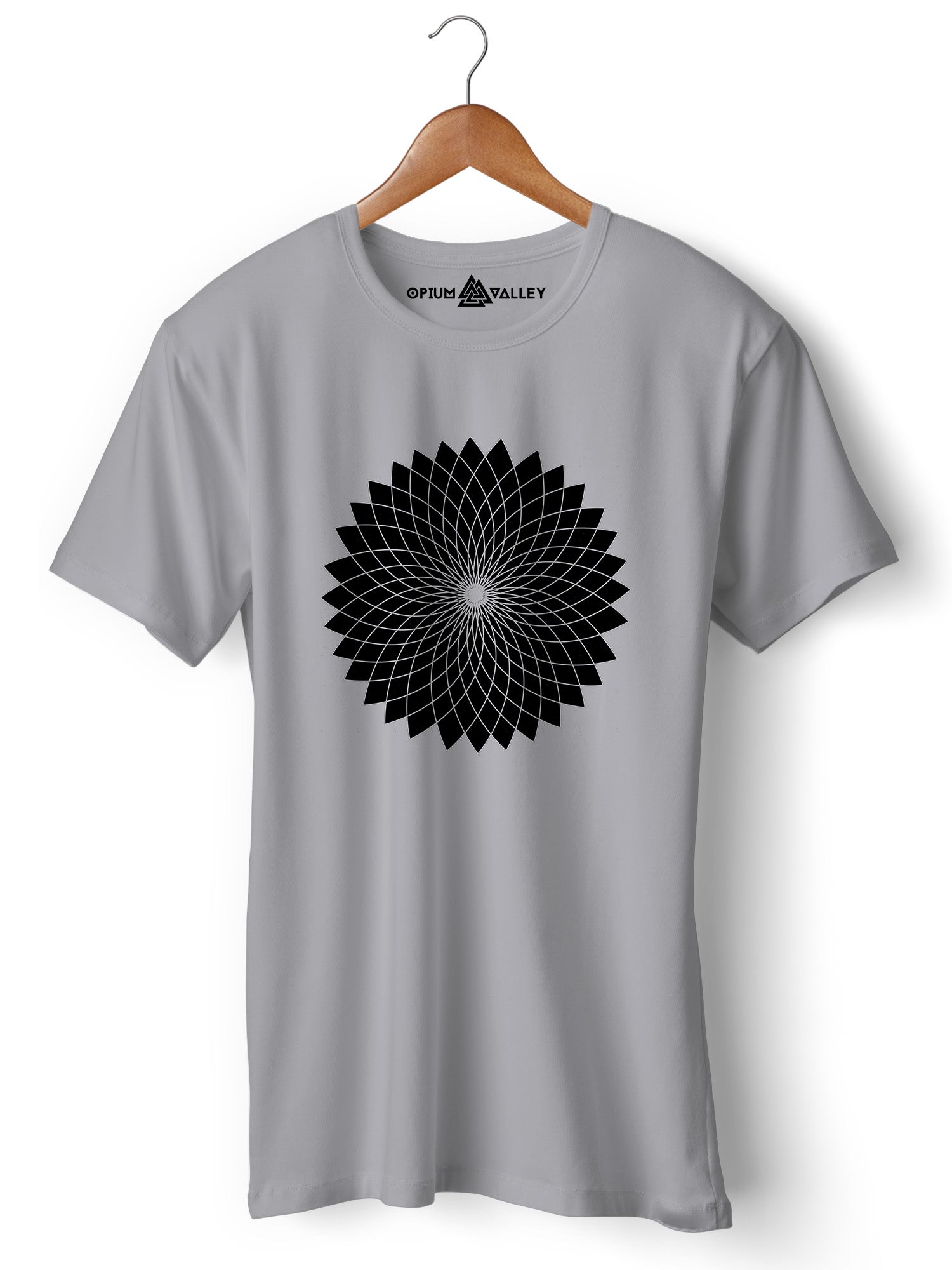 illusion- Round Neck T-Shirt - Opium Valley